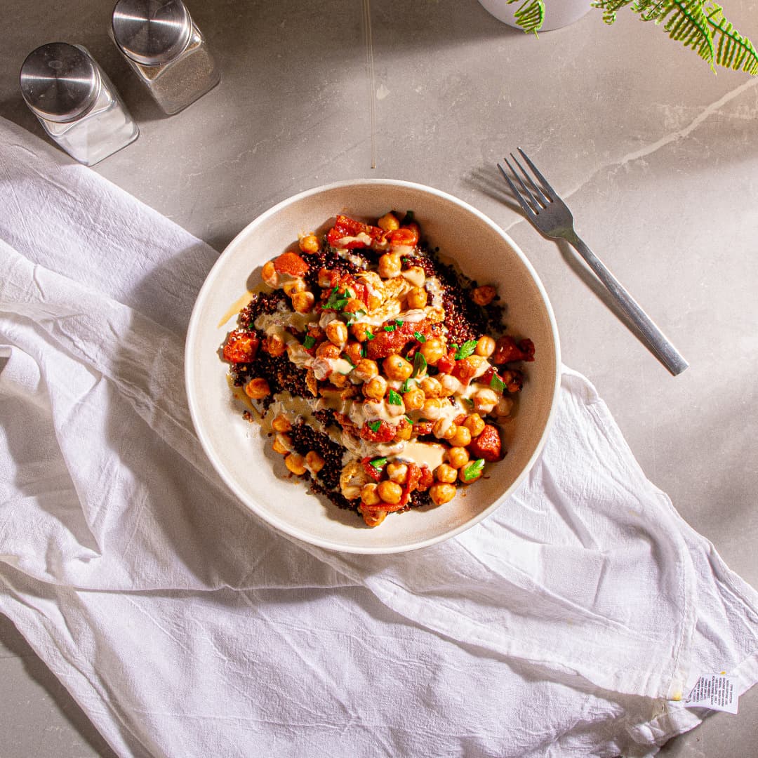 Spicy Chicken Quinoa Bowl