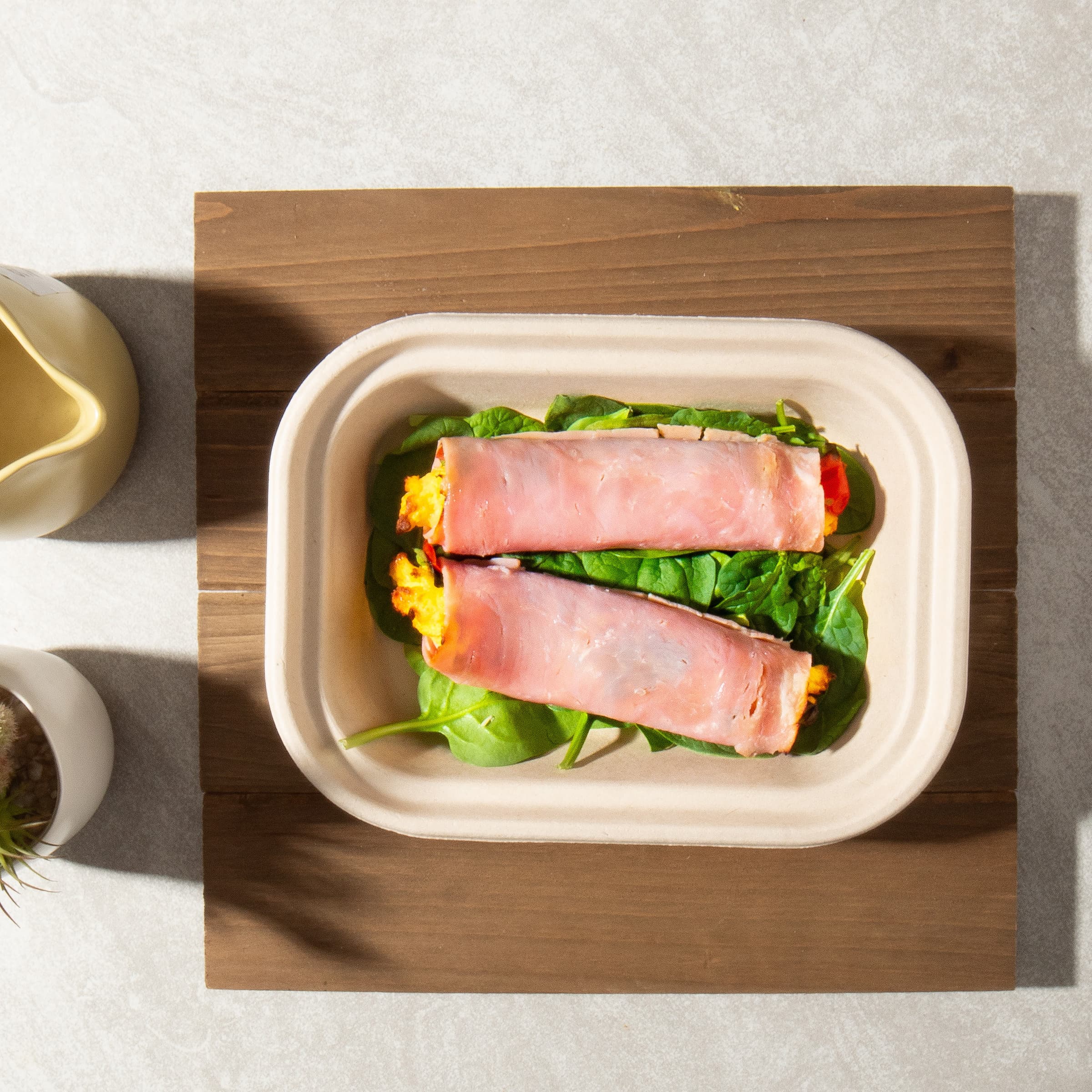 Ham and Cheese Roll Up