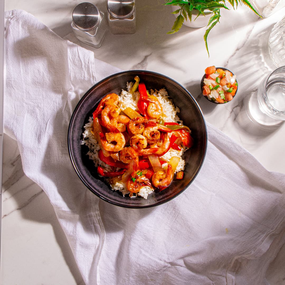 Shrimp Fajita Bowls