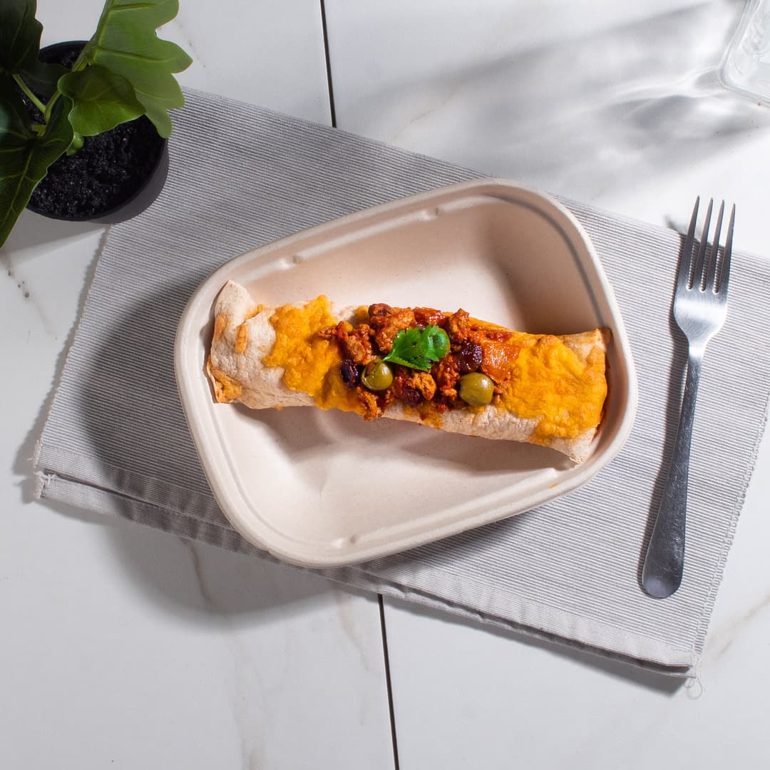 Beef Picadillo Enchiladas