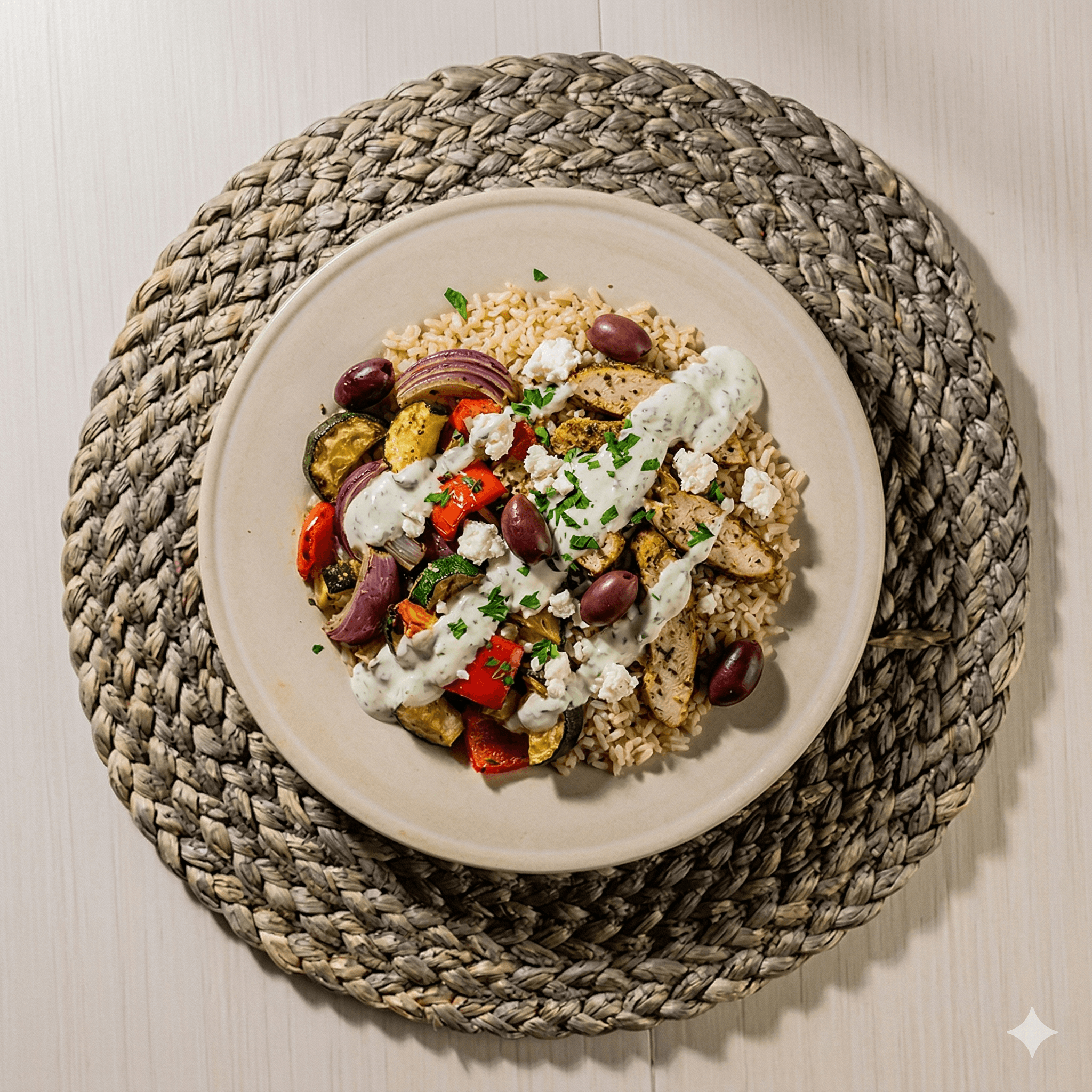 Chicken Gyro Bowl