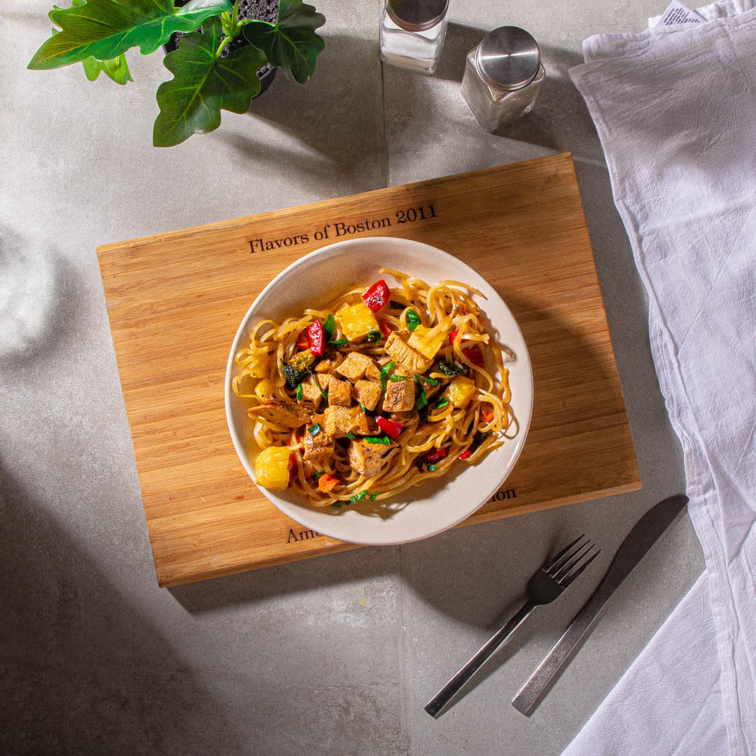 Pineapple Chicken and Noodles