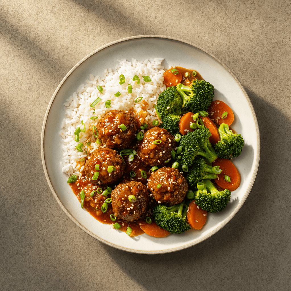 Sweet and Sour Meatballs