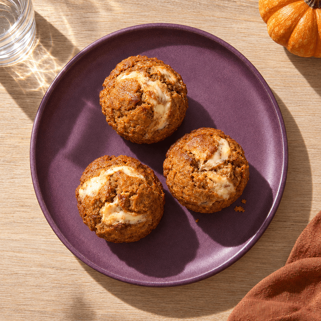 Pumpkin Cream Cheese Muffins