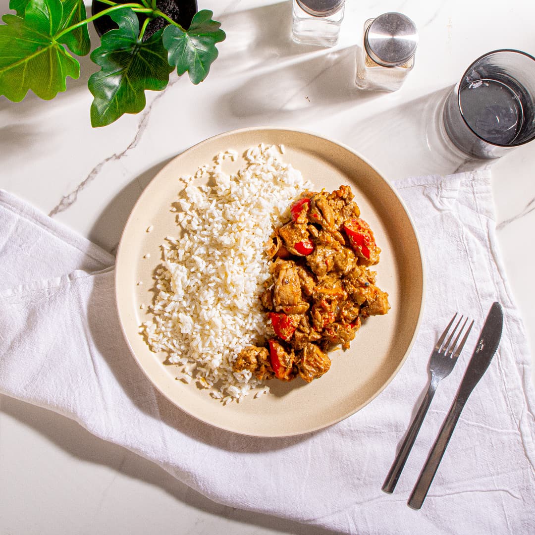 West African Style Stewed Chicken