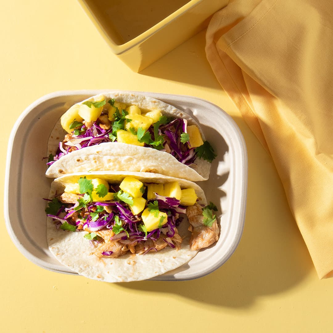 Al Pastor Chicken Tacos