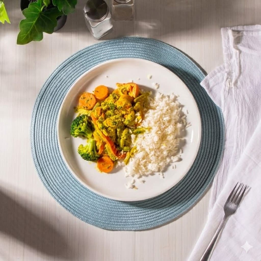Vegetarian Coconut Yellow Curry