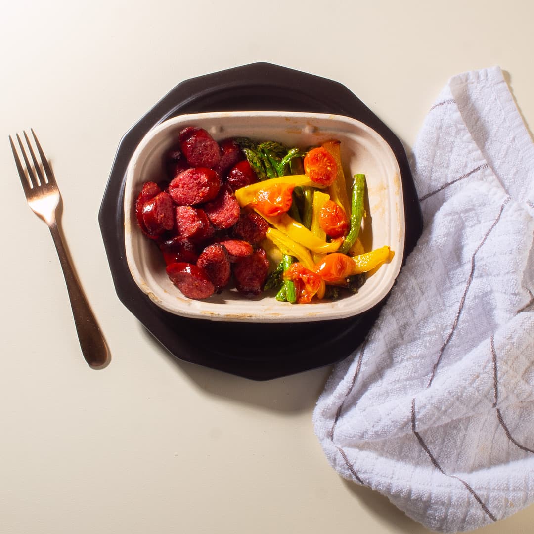 Kielbasa and Sheet Pan Veggies