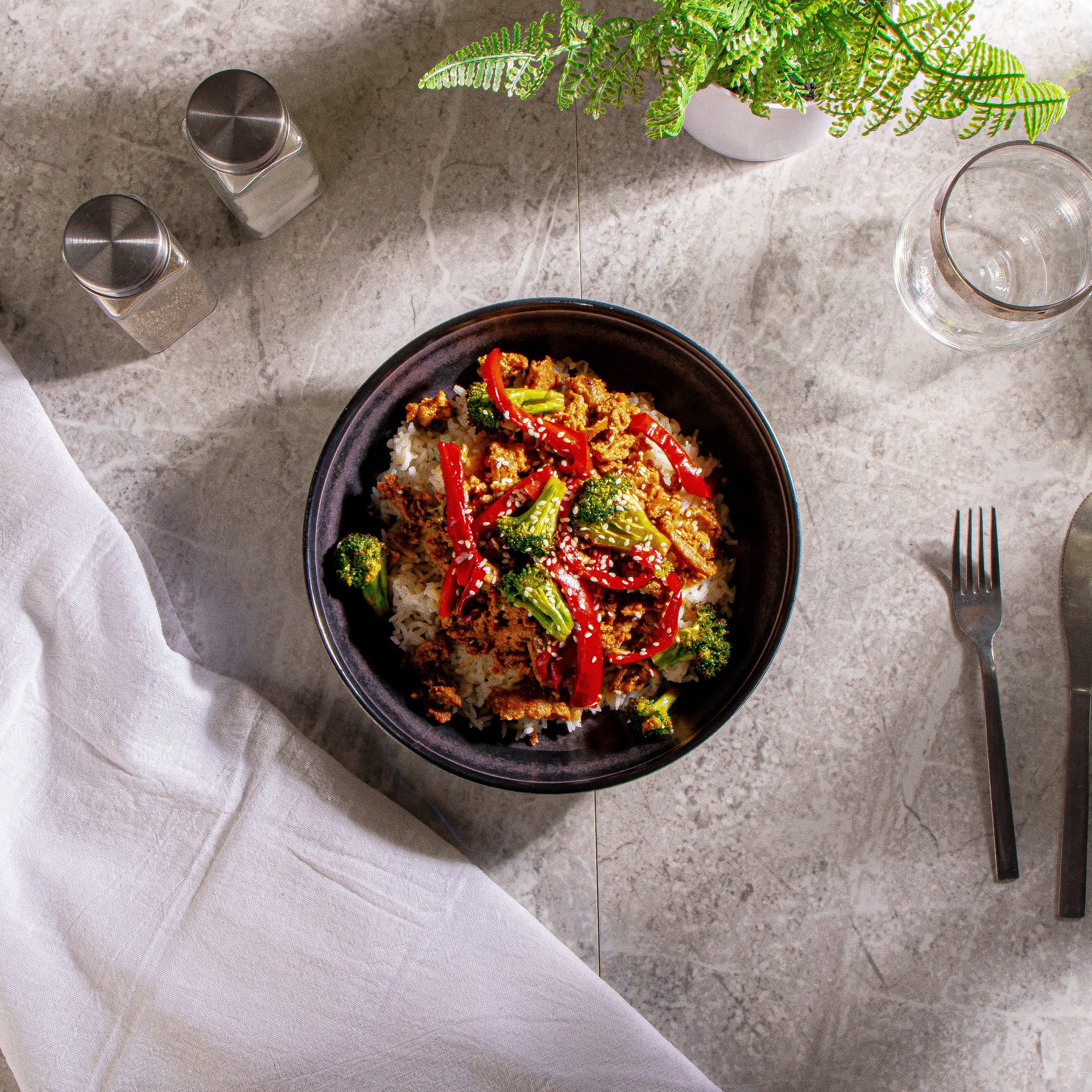 Sweet-Heat Gochujang Turkey Bowl