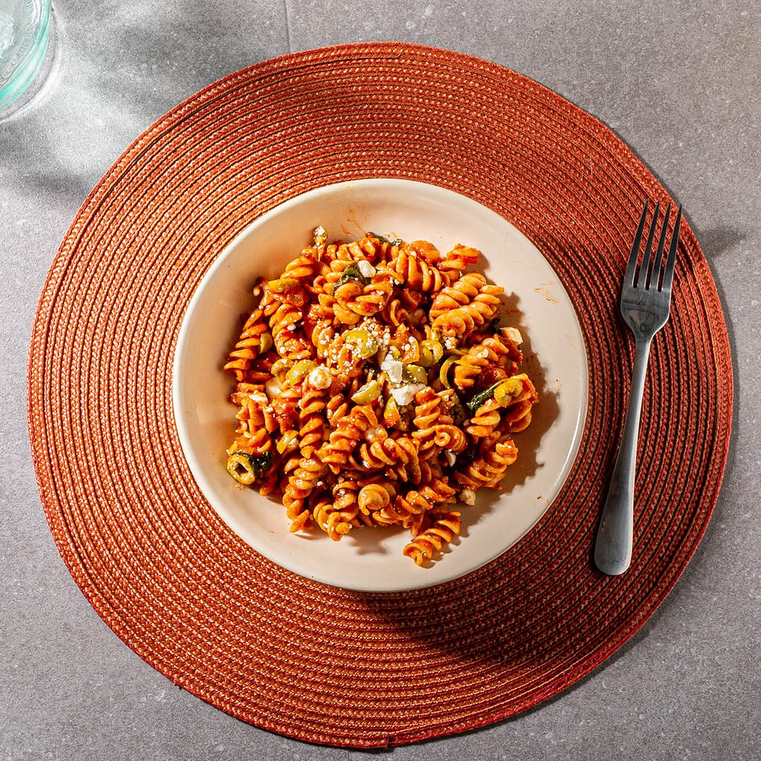 Greek Pasta without Chicken Sausage