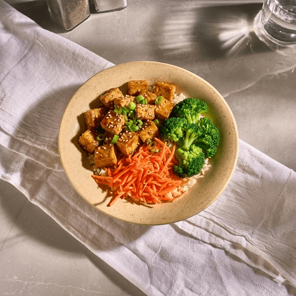 Tofu Korean Bowl
