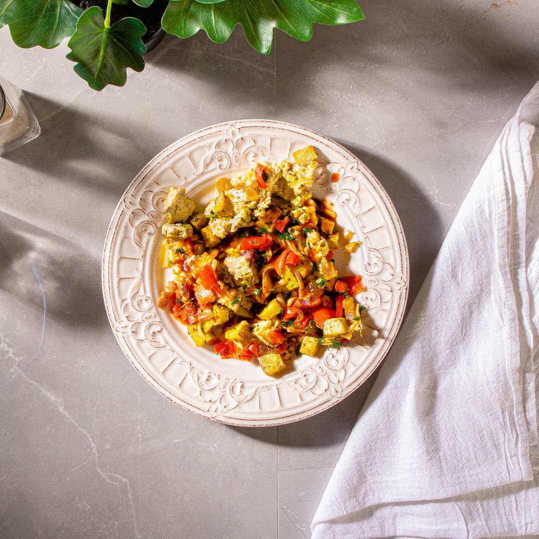 Enchilada Breakfast Bowl