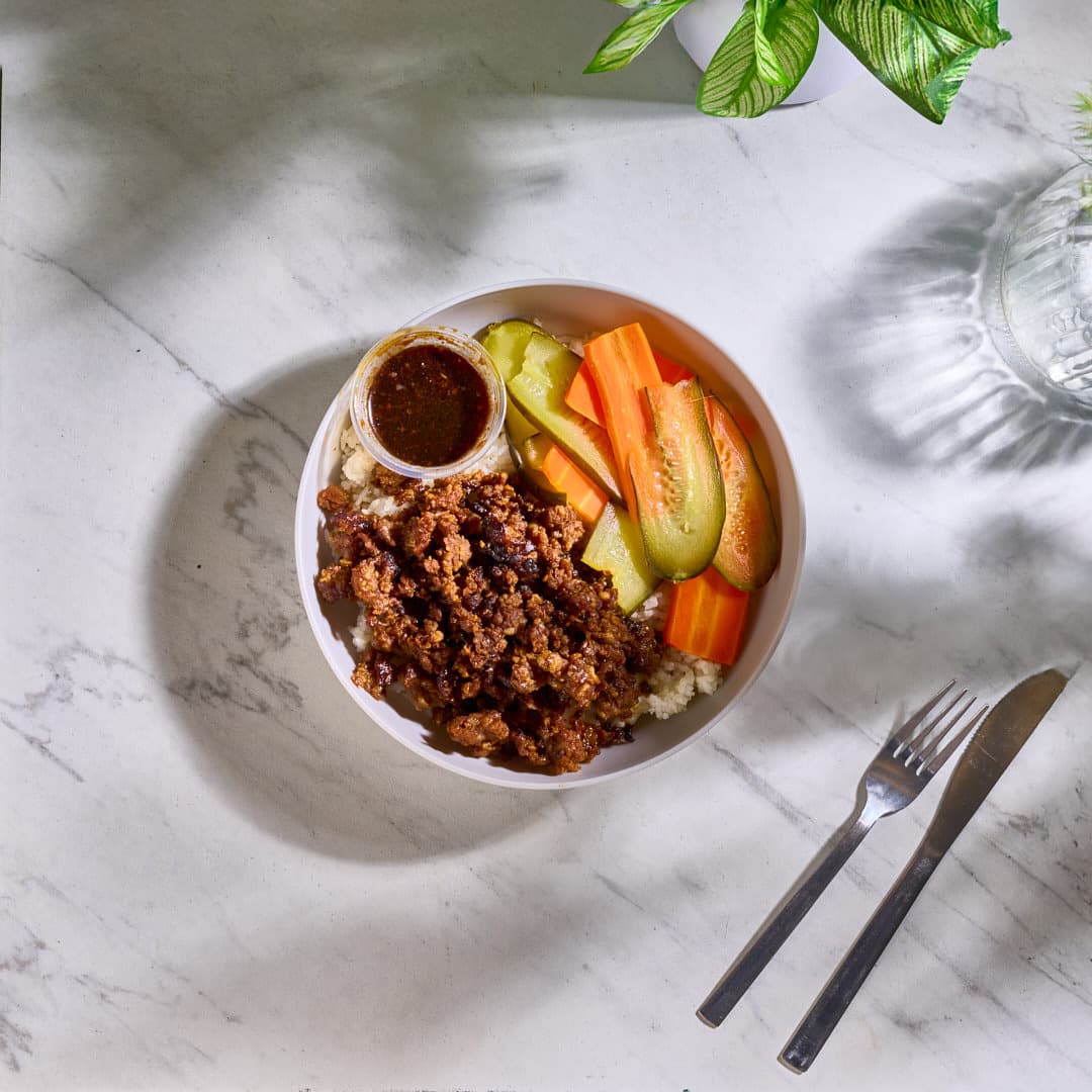 Thai Basil Pork Bowl