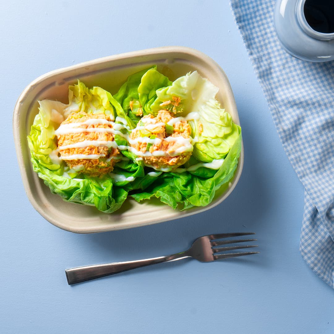 Spicy Tuna Salad Lettuce Wraps