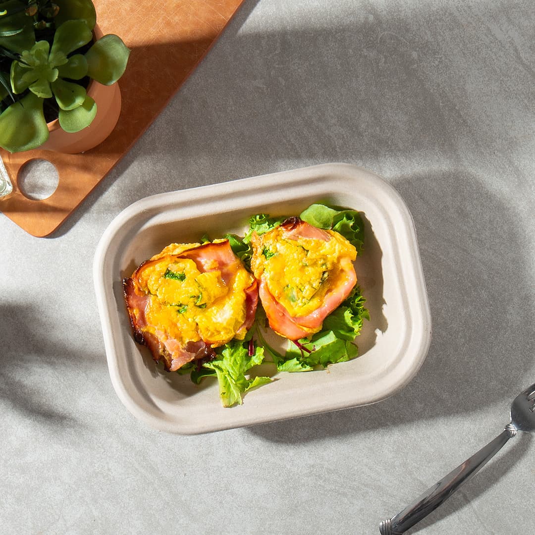 Keto Ham and Cheese Egg Cups