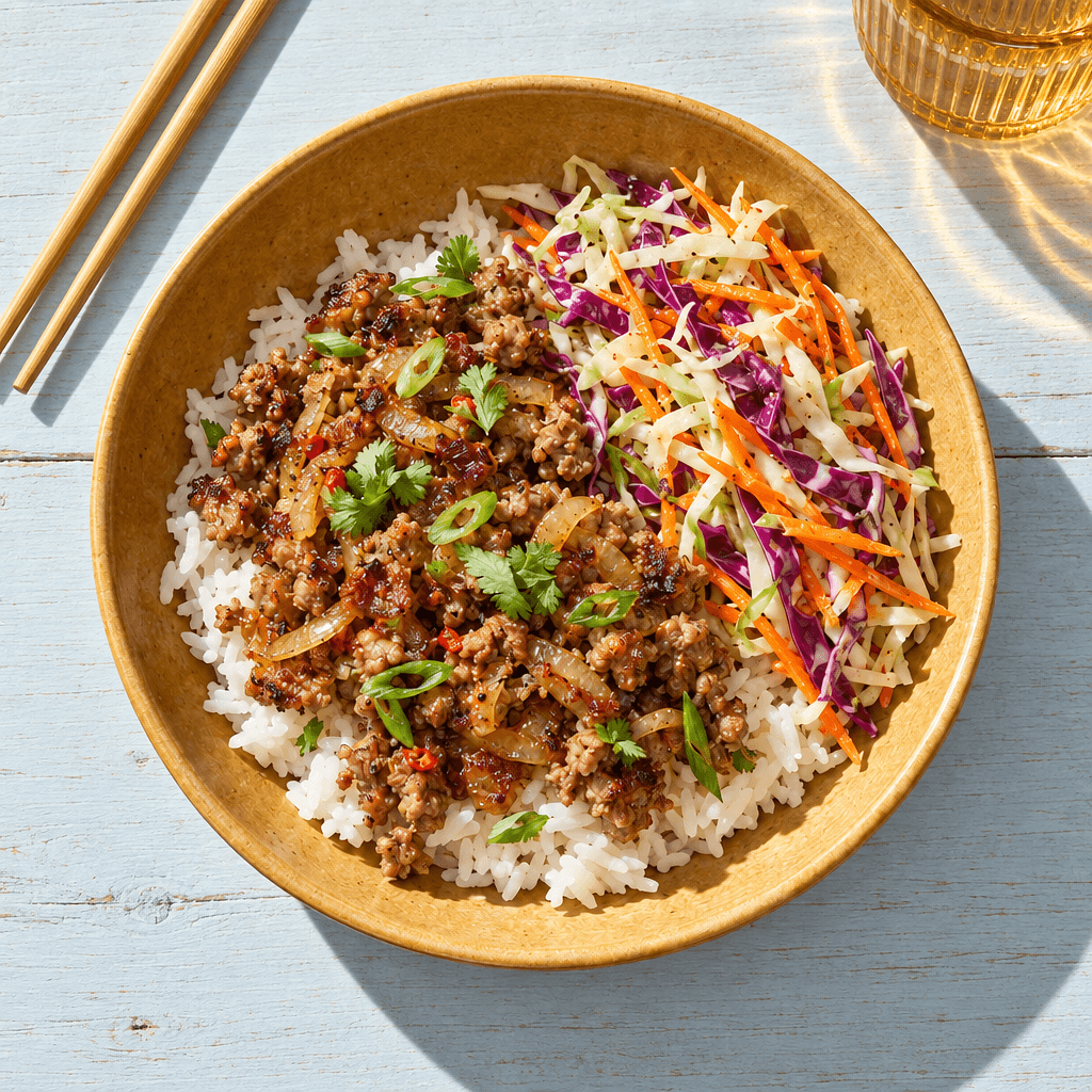 Vietnamese Caramelized Pork Bowl