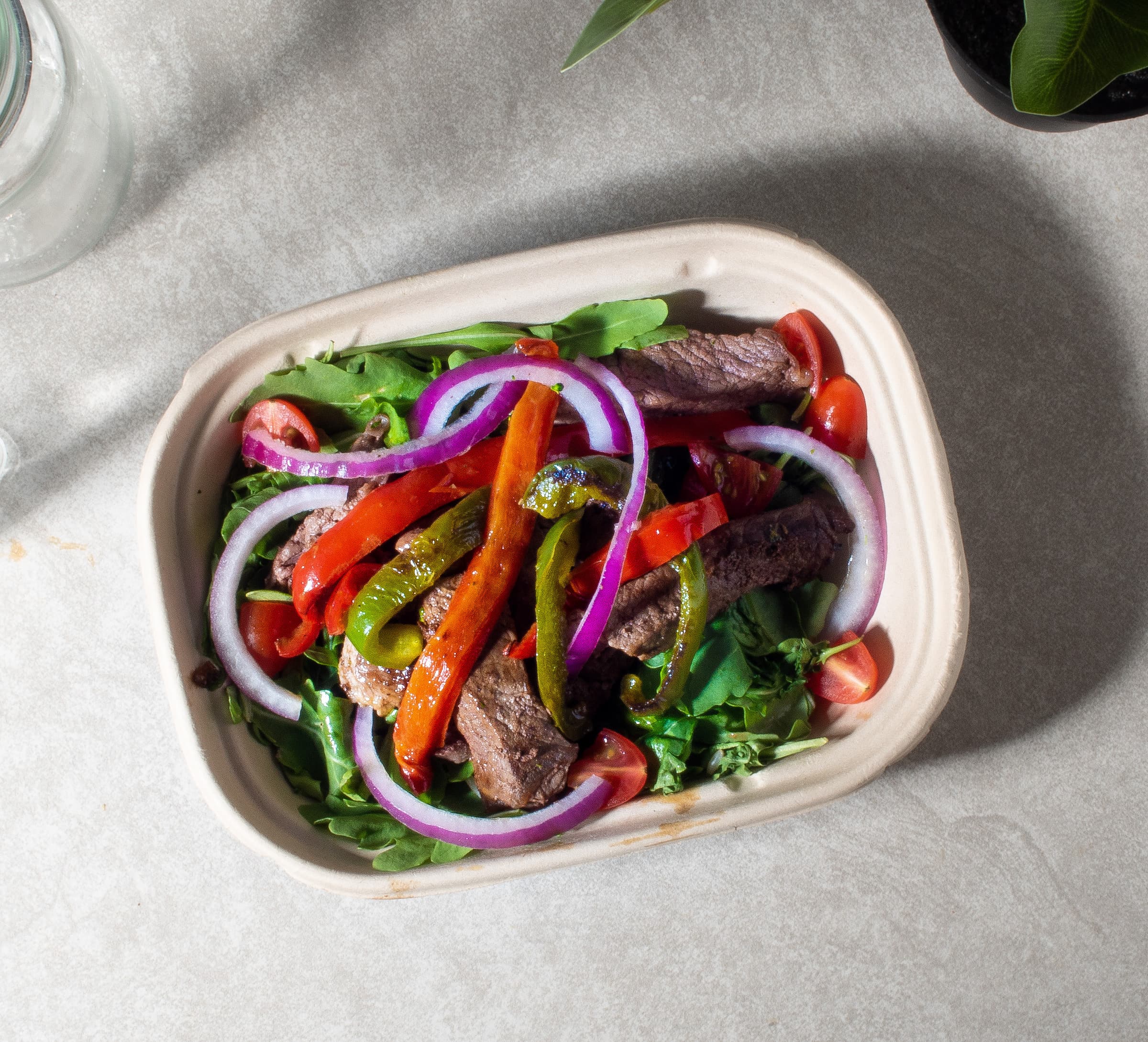 Arugula Steak Salad