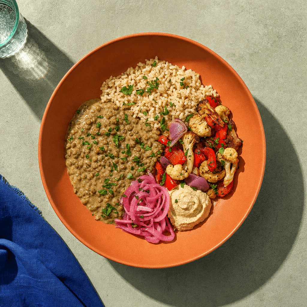 Mediterranean Lentil Bowl