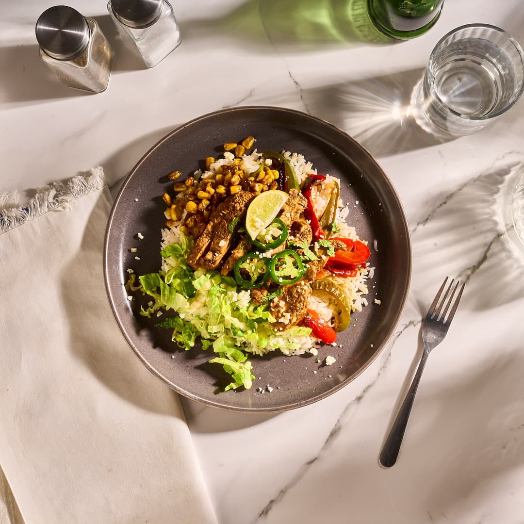 Fajita Chicken Bowls