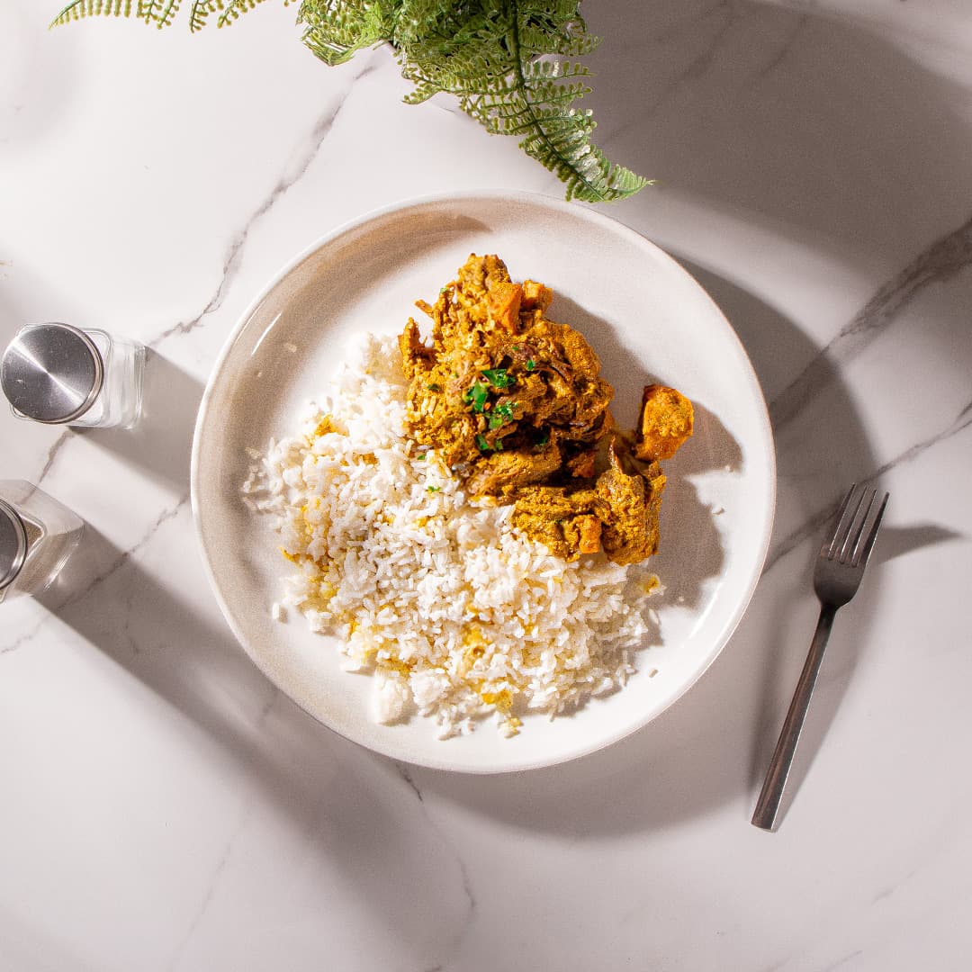 Creamy Coconut Beef Pumpkin Curry