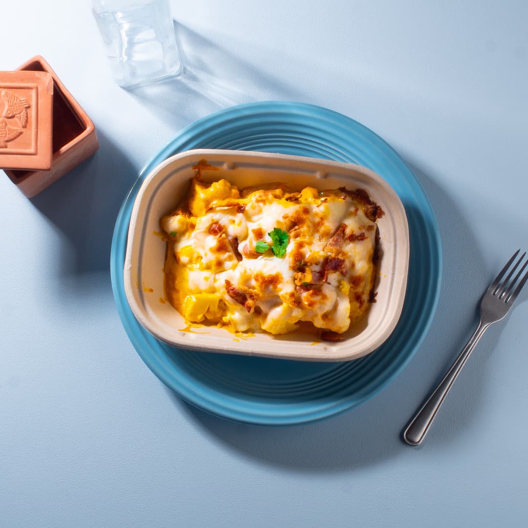 Cheesy Cauliflower Bake