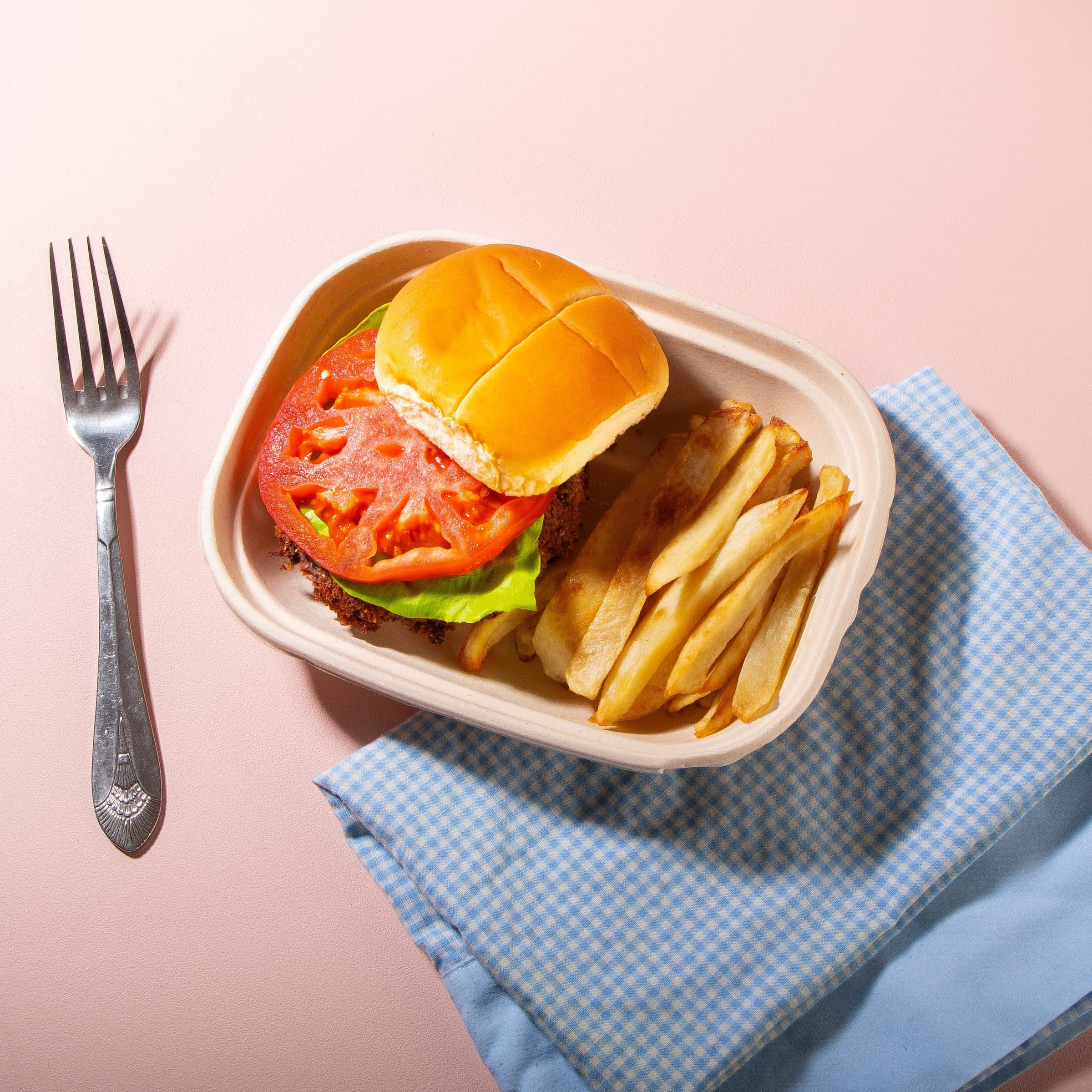 Vegetarian Santa Fe Black Bean Burgers