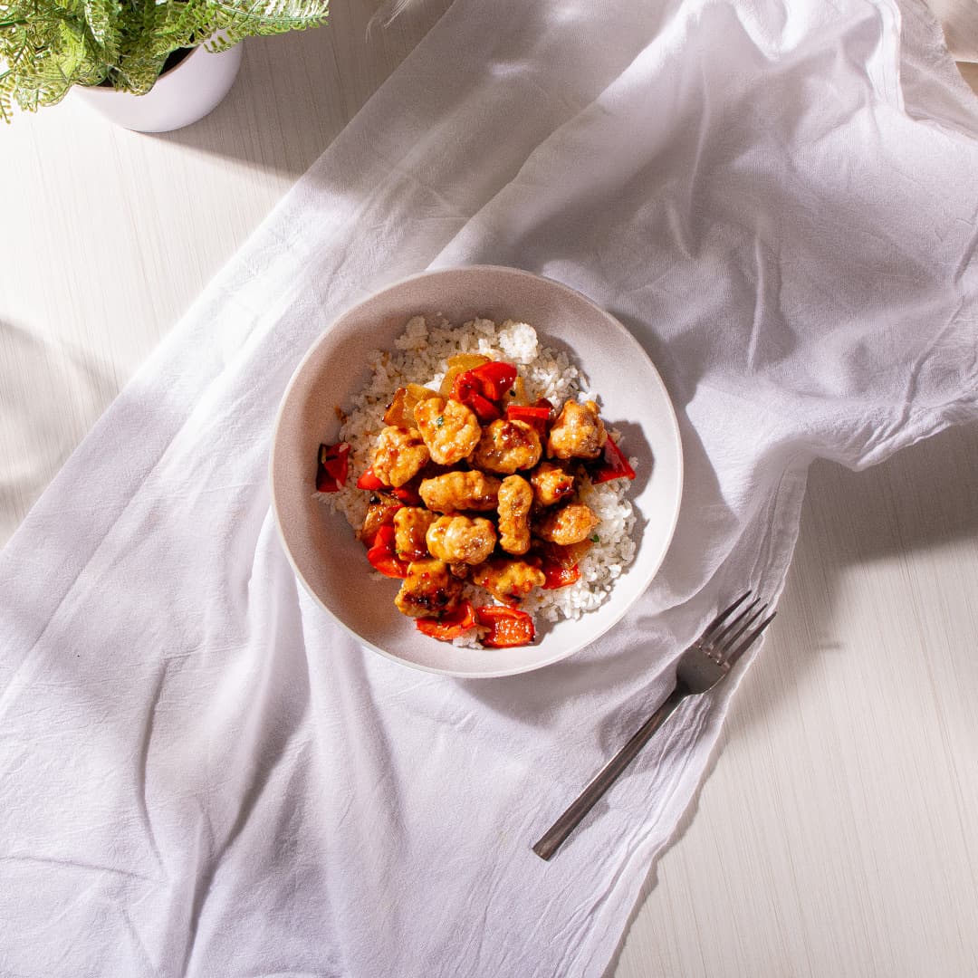 Sweet and Sour Tofu Bowl