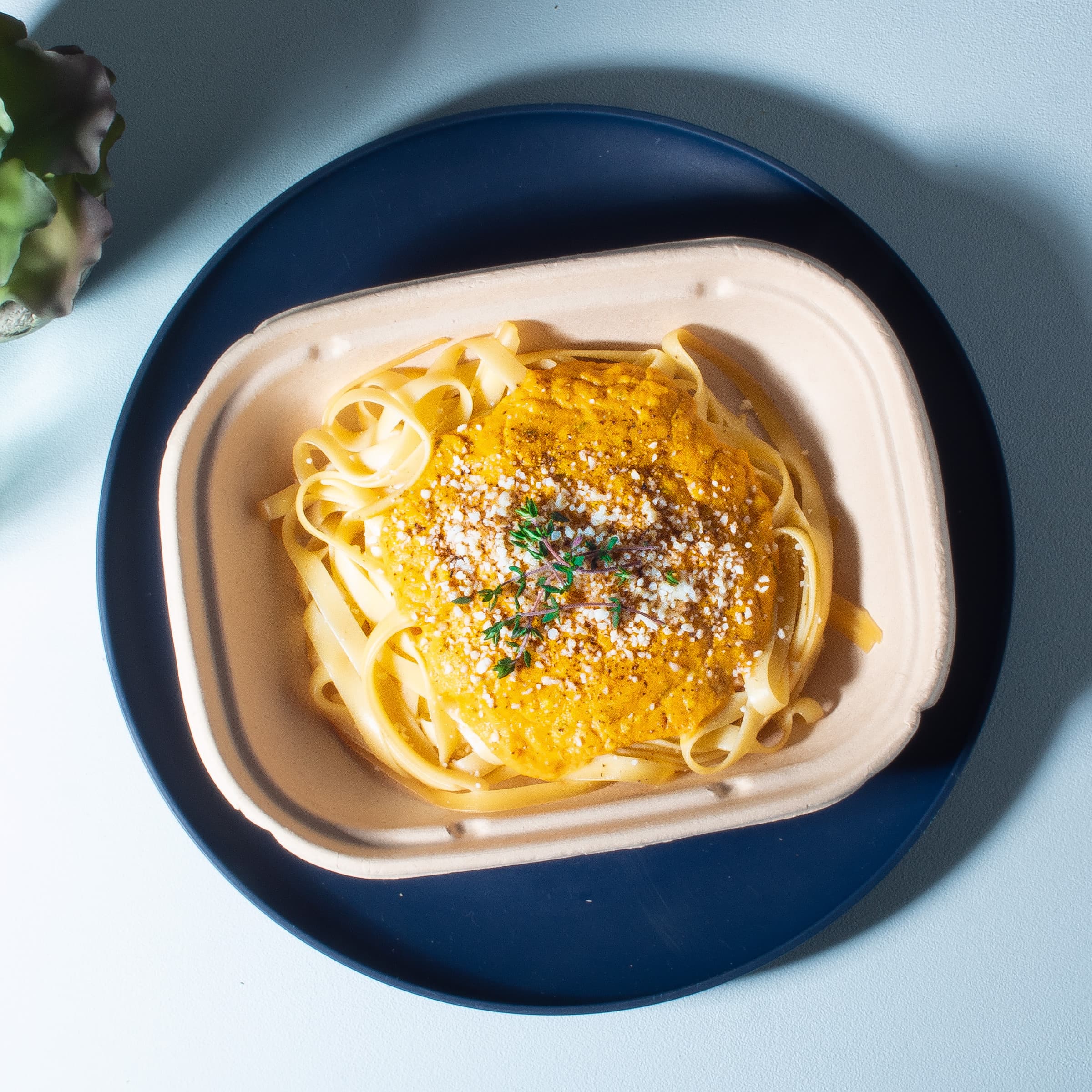 Pumpkin Fettuccine Alfredo