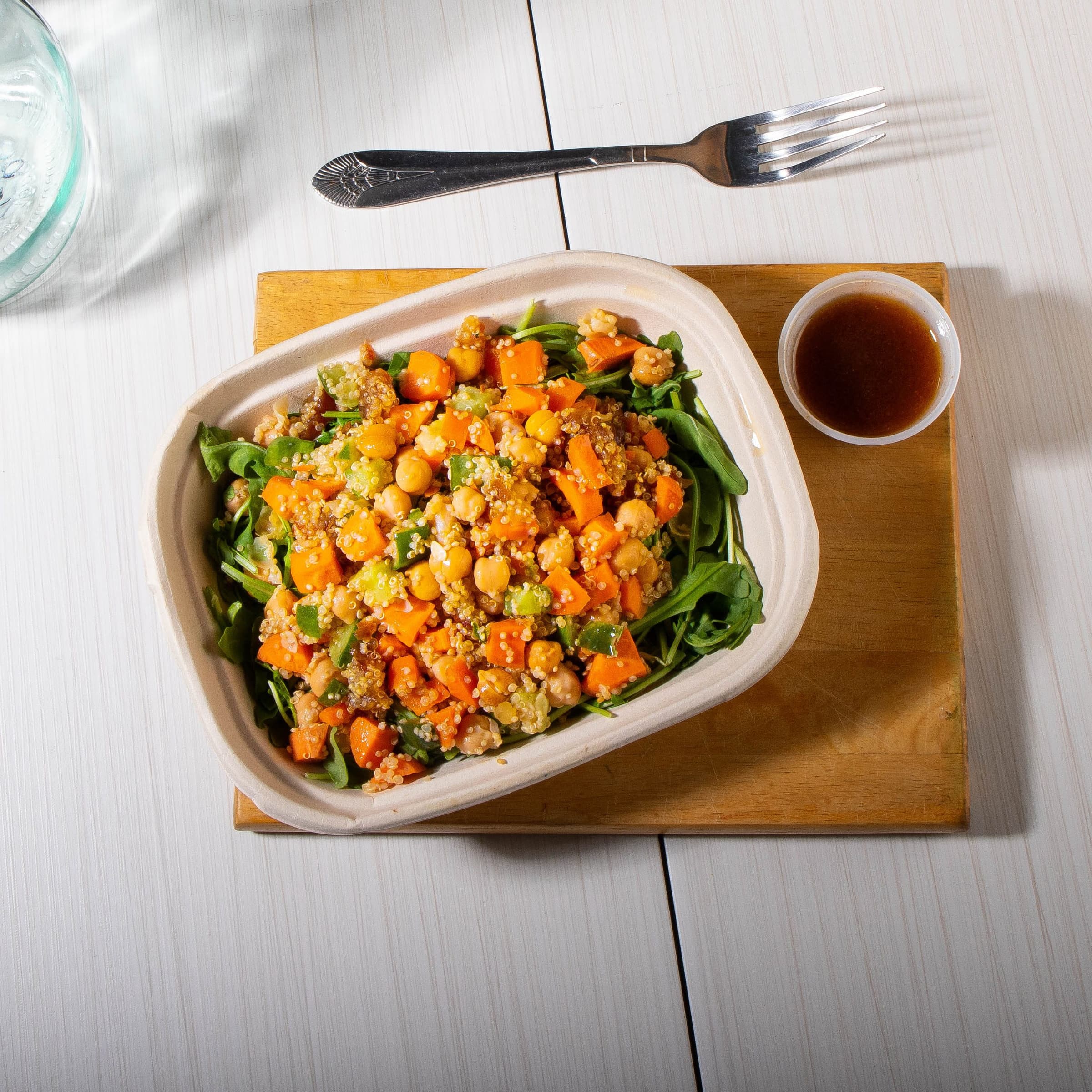 Moroccan Chickpea Carrot Salad