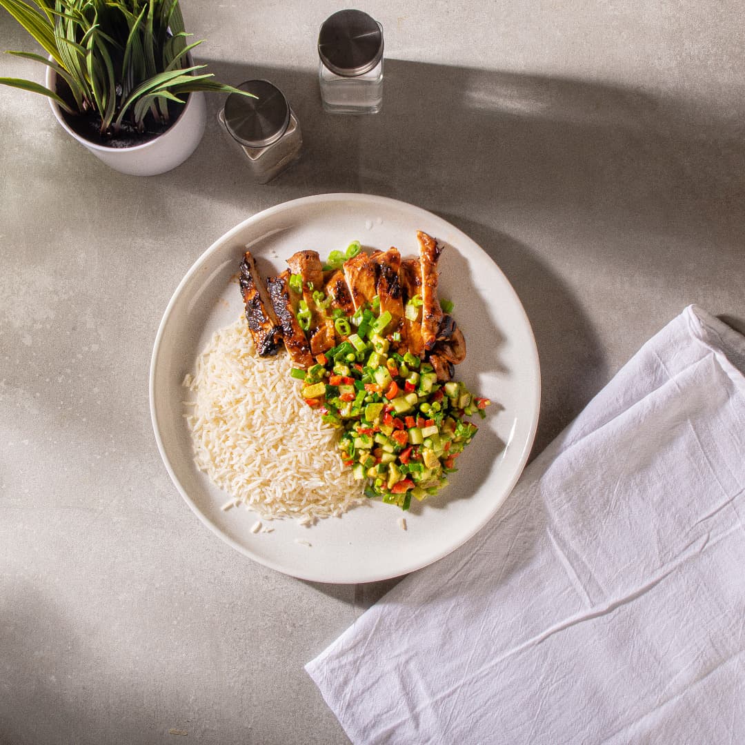 BBQ Ginger Chicken Thighs