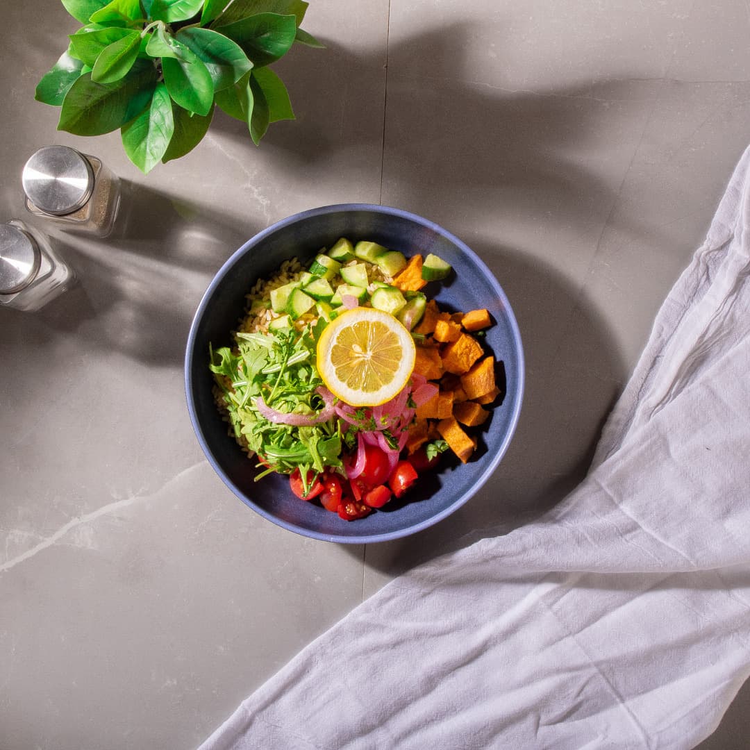 Arugula Herb Grain Bowl