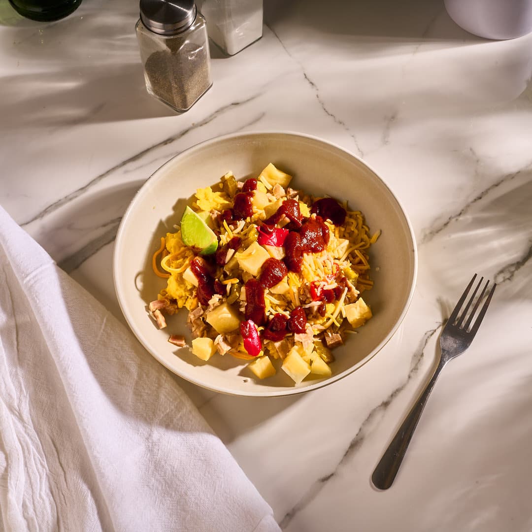 Breakfast Enchilada Bowl