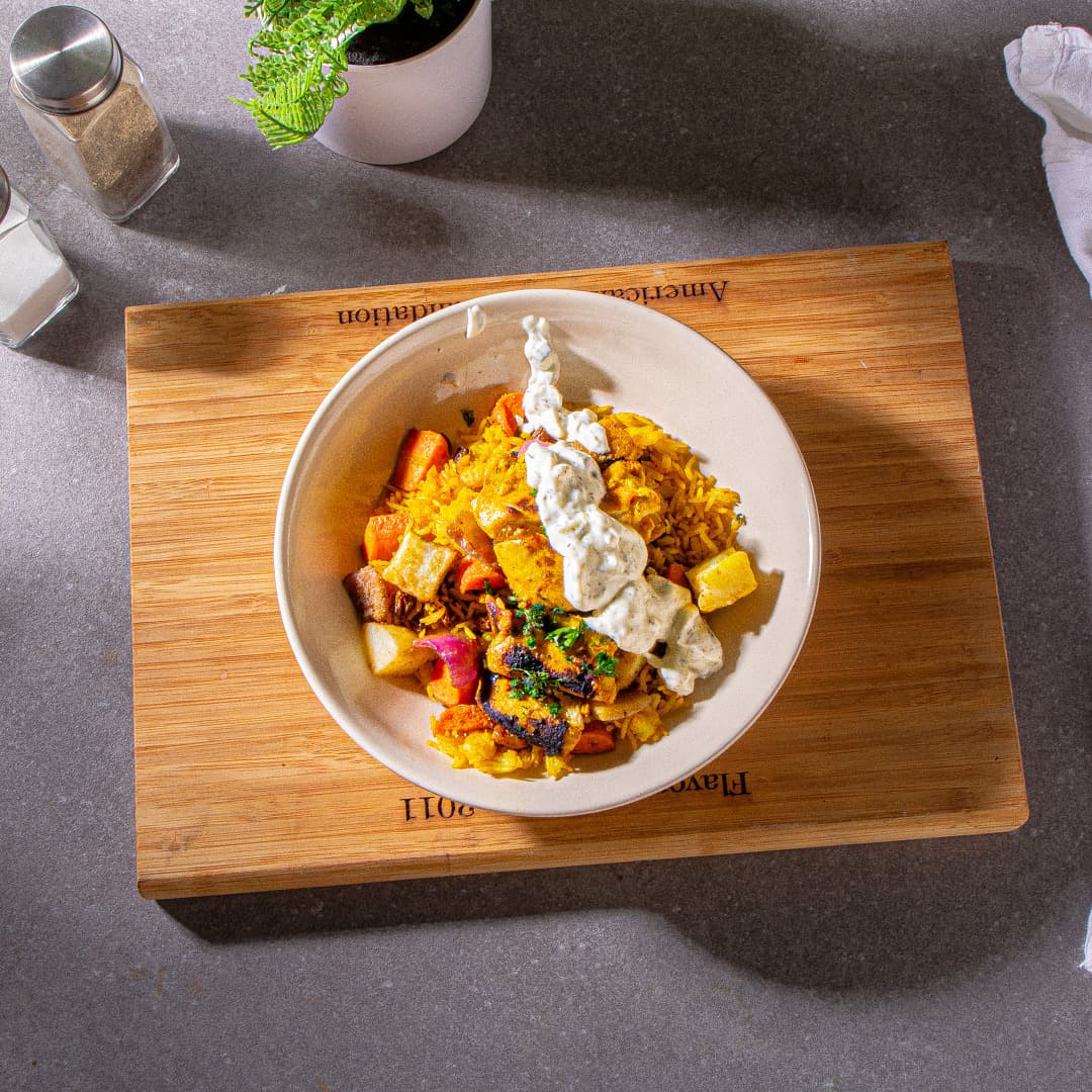 Chicken Orzo Bowl