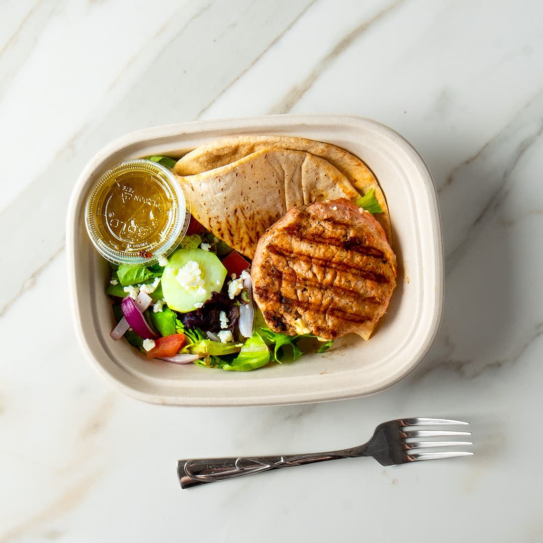 Greek Turkey Burger
