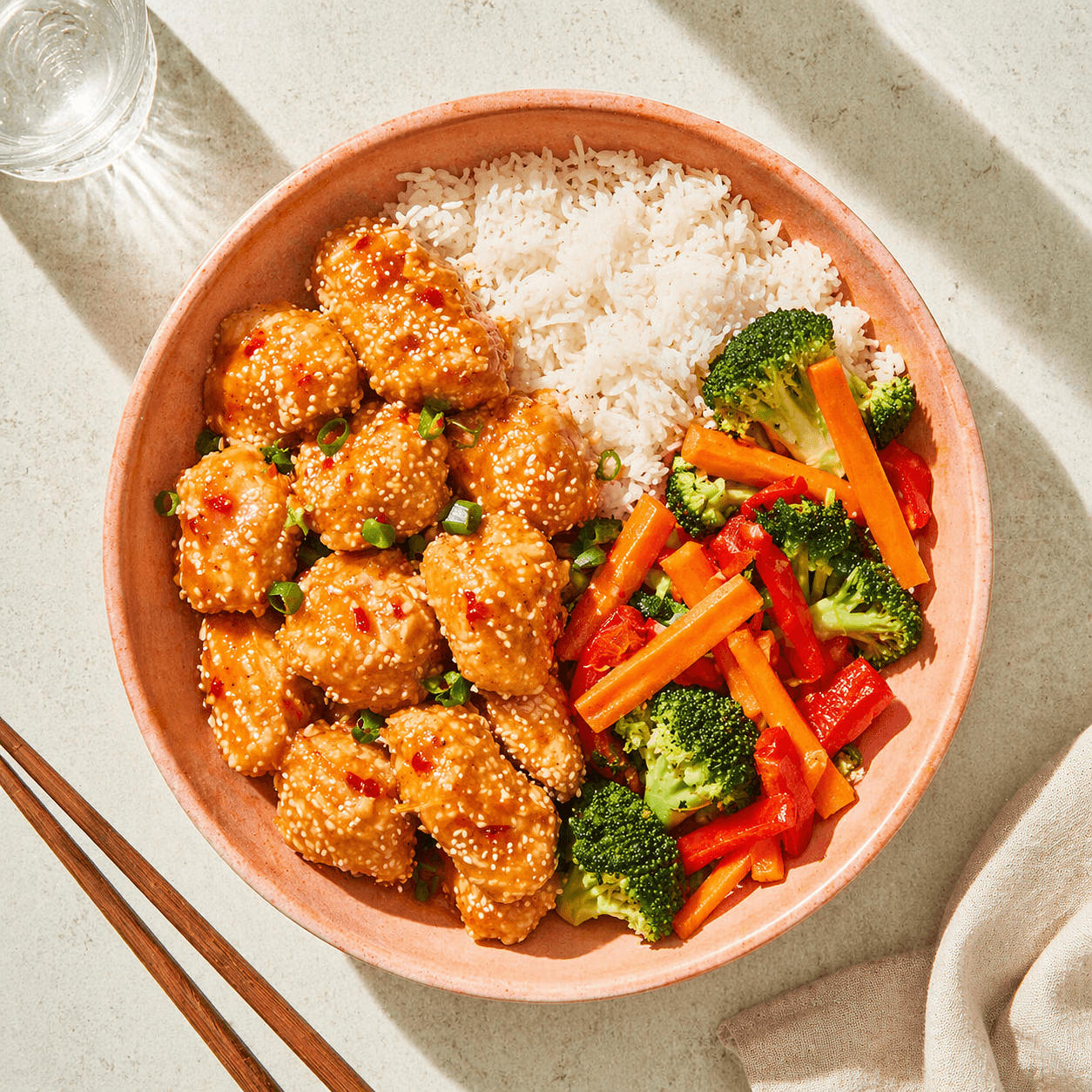 Sesame Orange Chicken