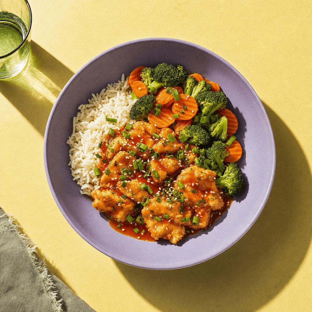 Sweet and Sour Chicken Bowl