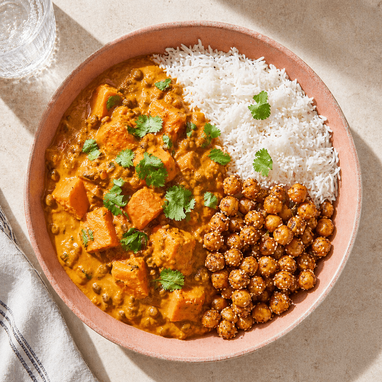 Sweet Potato Lentil Curry