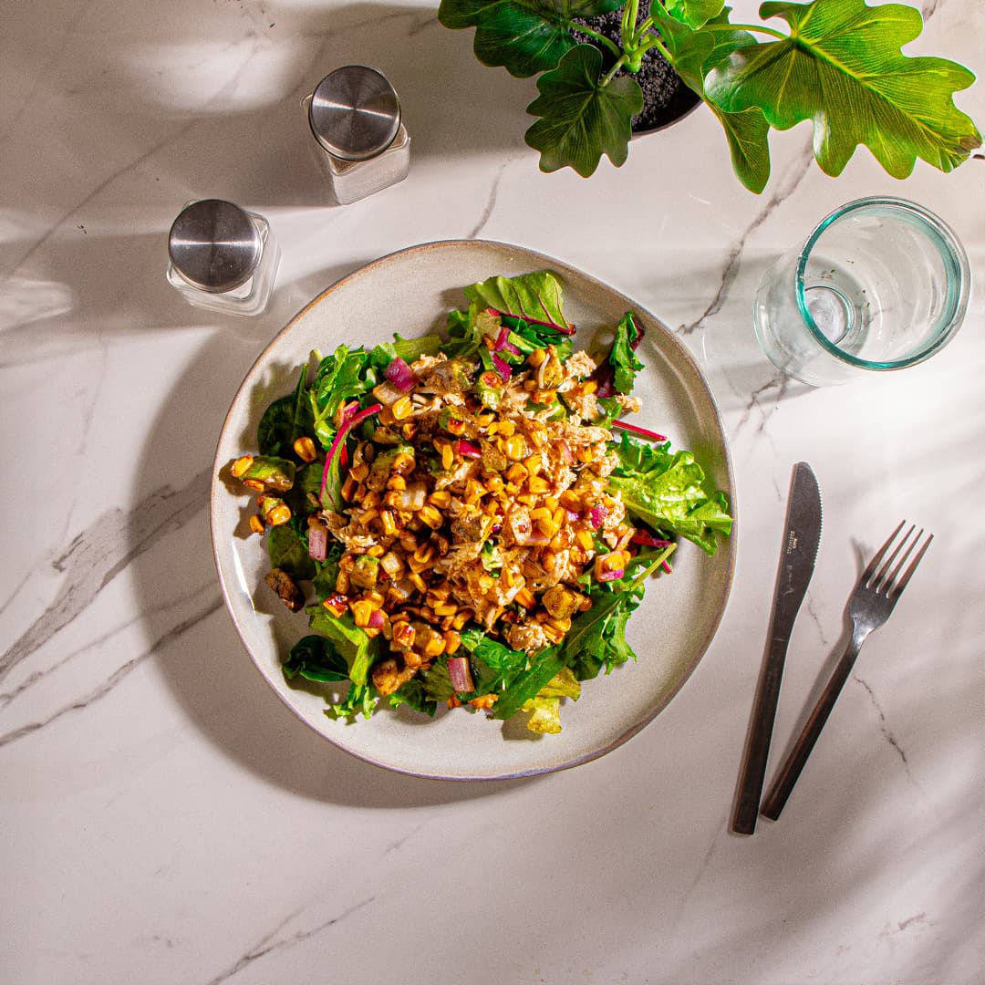 Shredded Chicken Taco Bowl