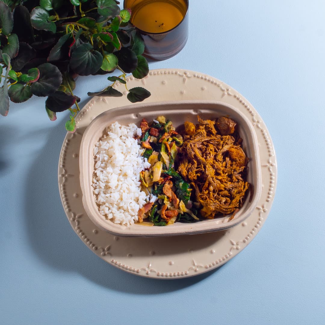 Cajun Pot Roast and Collard Greens