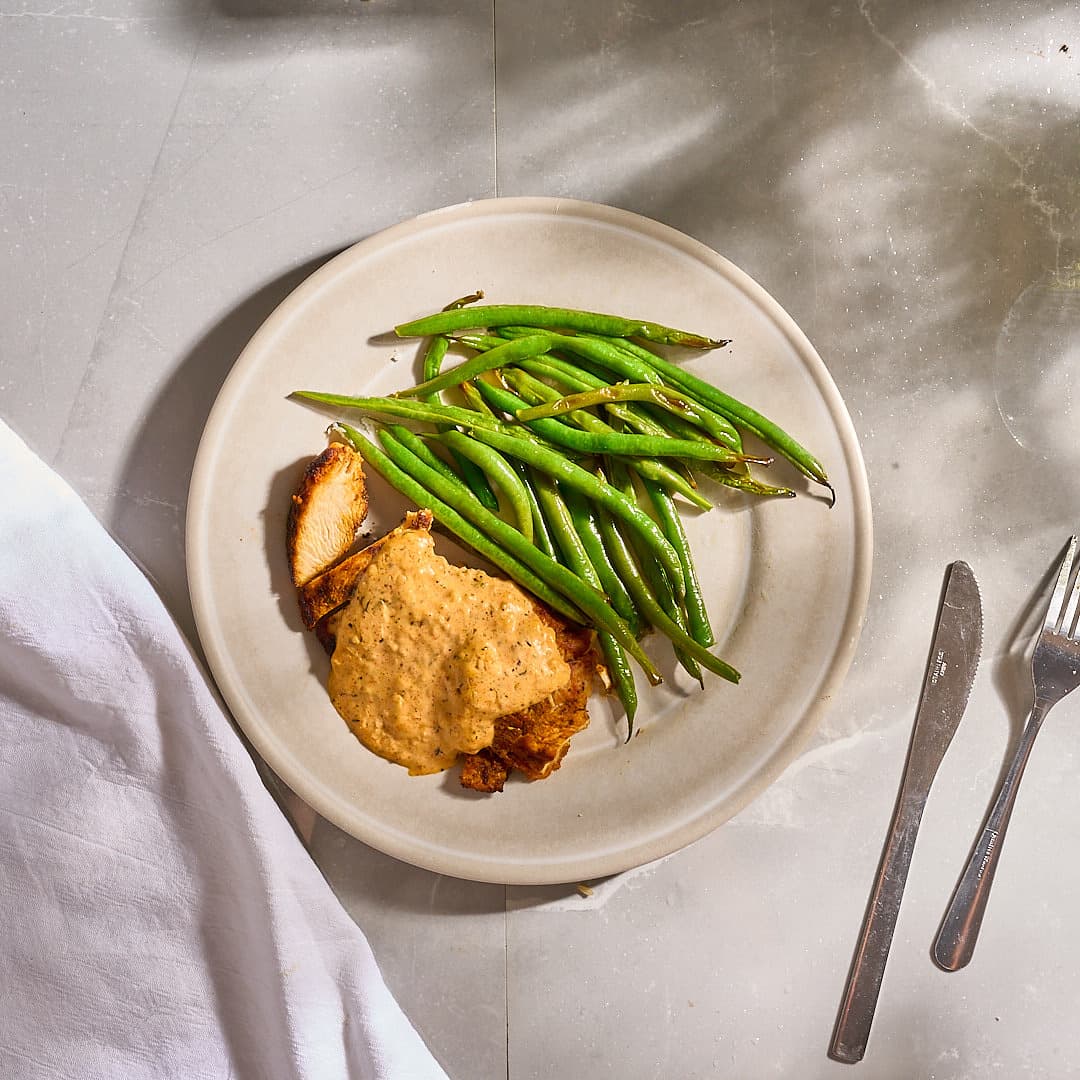 Low Carb Creamy Garlic Chicken