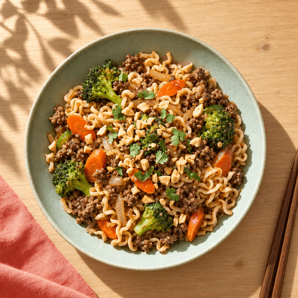 Beef Ramen Noodles