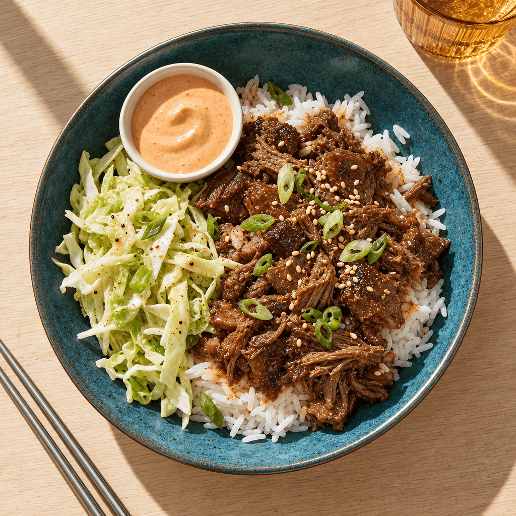 Korean BBQ Beef Bowl