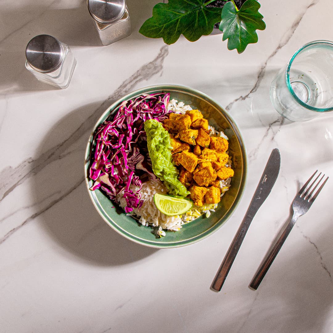 Tumeric Ginger Chicken Bowl