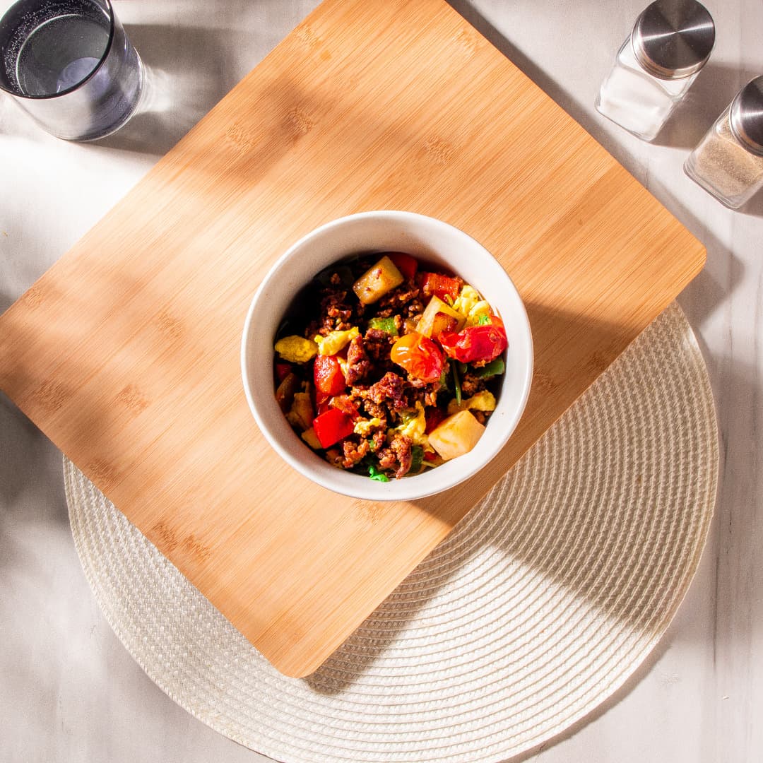 Chorizo Hash Bowl