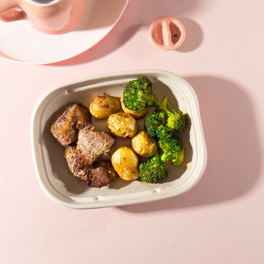 Garlic Steak and Potatoes