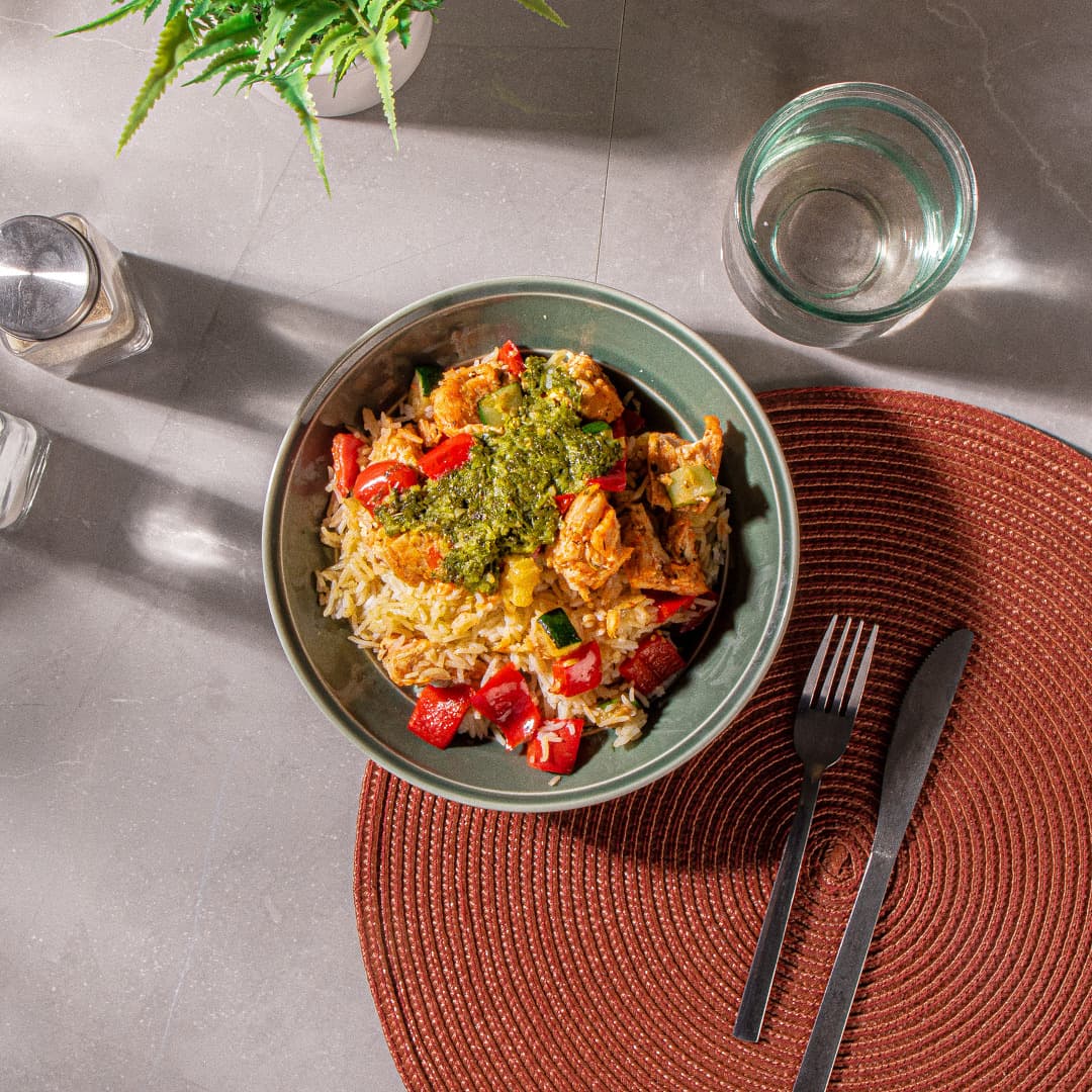 Chimichurri Chicken Bowl