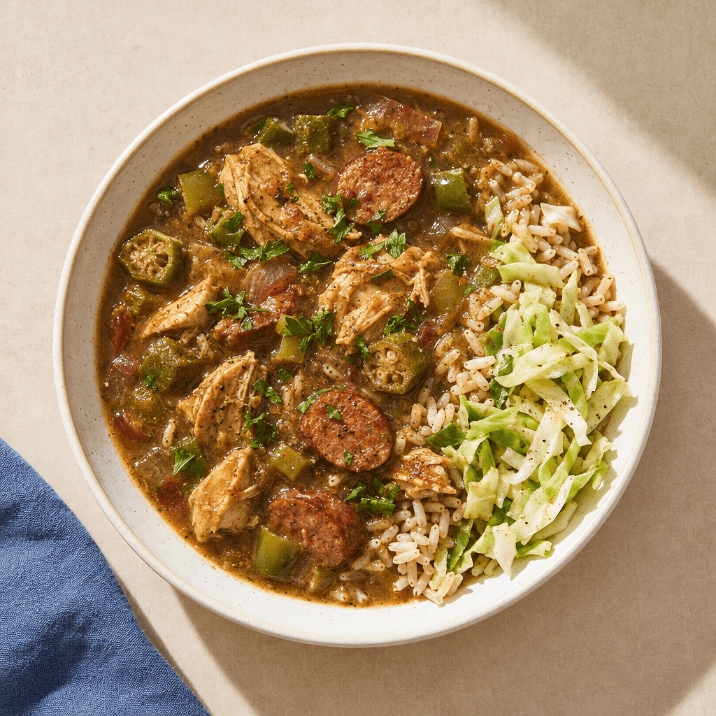 Chicken and Sausage Gumbo