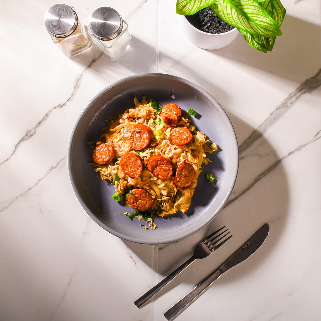 Cajun Cabbage Skillet