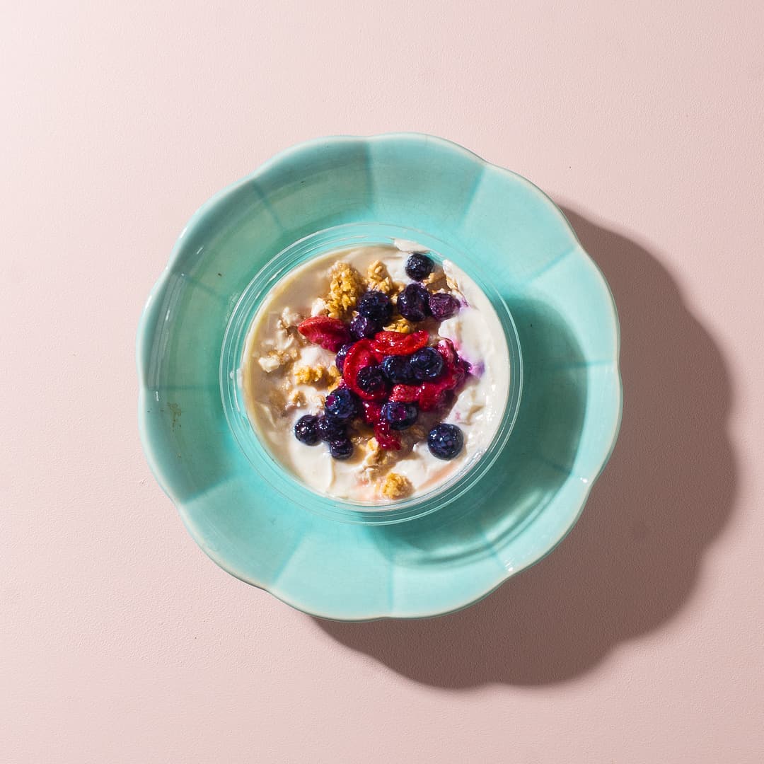 Warm Berry Parfait