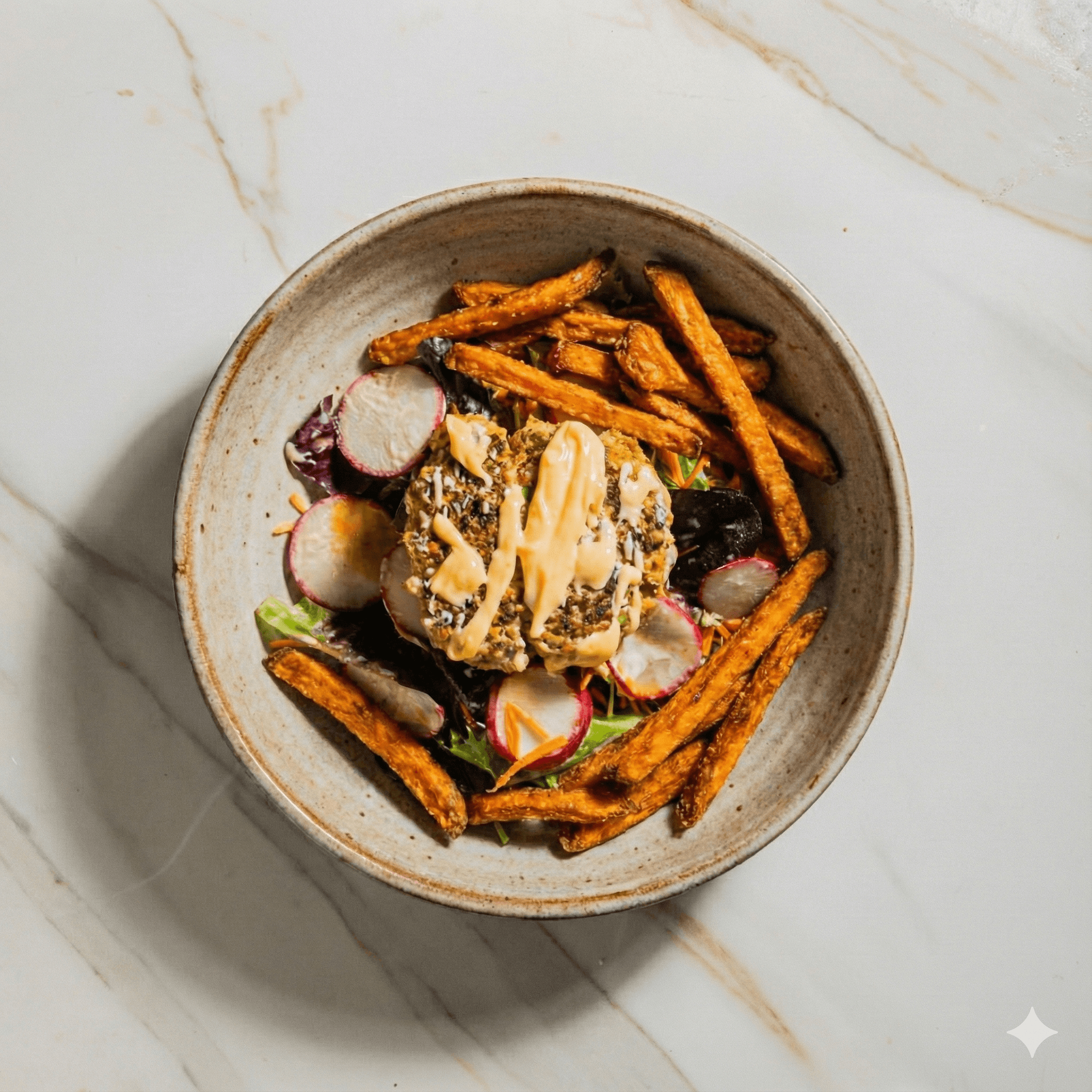 Banh Mi Pork Burger Bowls